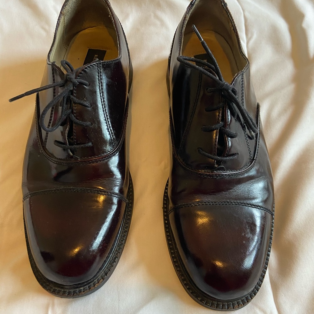 Size 11 Dark Brown Kenneth Cole Oxfords